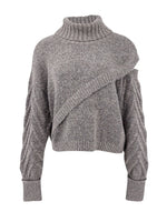 Afbeelding in Gallery-weergave laden, Yara Sweater MFF22550LBM Grey Melange
