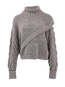 Yara Sweater MFF22550LBM Grey Melange