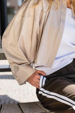 Afbeelding in Gallery-weergave laden, Blouse Annabeth Beige Stripe
