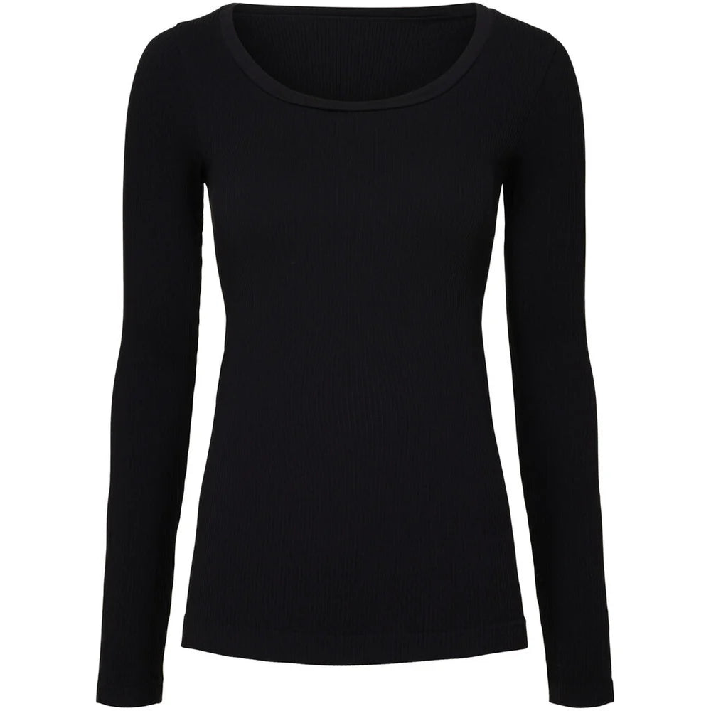 Linea Rib T-shirt TS1ML612 Nero