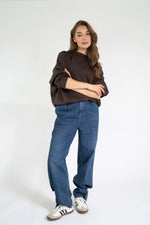 Afbeelding in Gallery-weergave laden, Blouse Monchou Brown
