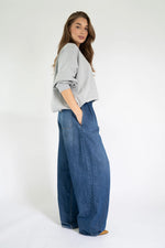 Afbeelding in Gallery-weergave laden, Blouse Monchou Grey Melange
