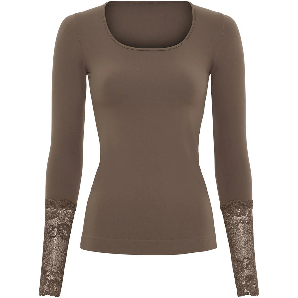 Mary Blouse Lace LS H5-604 Noce