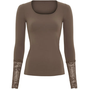 Mary Blouse Lace LS H5-604 Noce