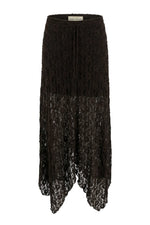 Afbeelding in Gallery-weergave laden, Luna Lace Skirt MNO22615DBR Dark Brown
