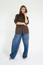 Afbeelding in Gallery-weergave laden, Jacket Ojacky Dark Brown
