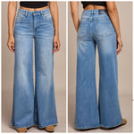 Afbeelding in Gallery-weergave laden, Wide Leg Jeans 21395
