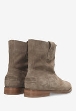 Afbeelding in Gallery-weergave laden, Wendy Ankle Boot Suede SH001800741 Dark Taupe
