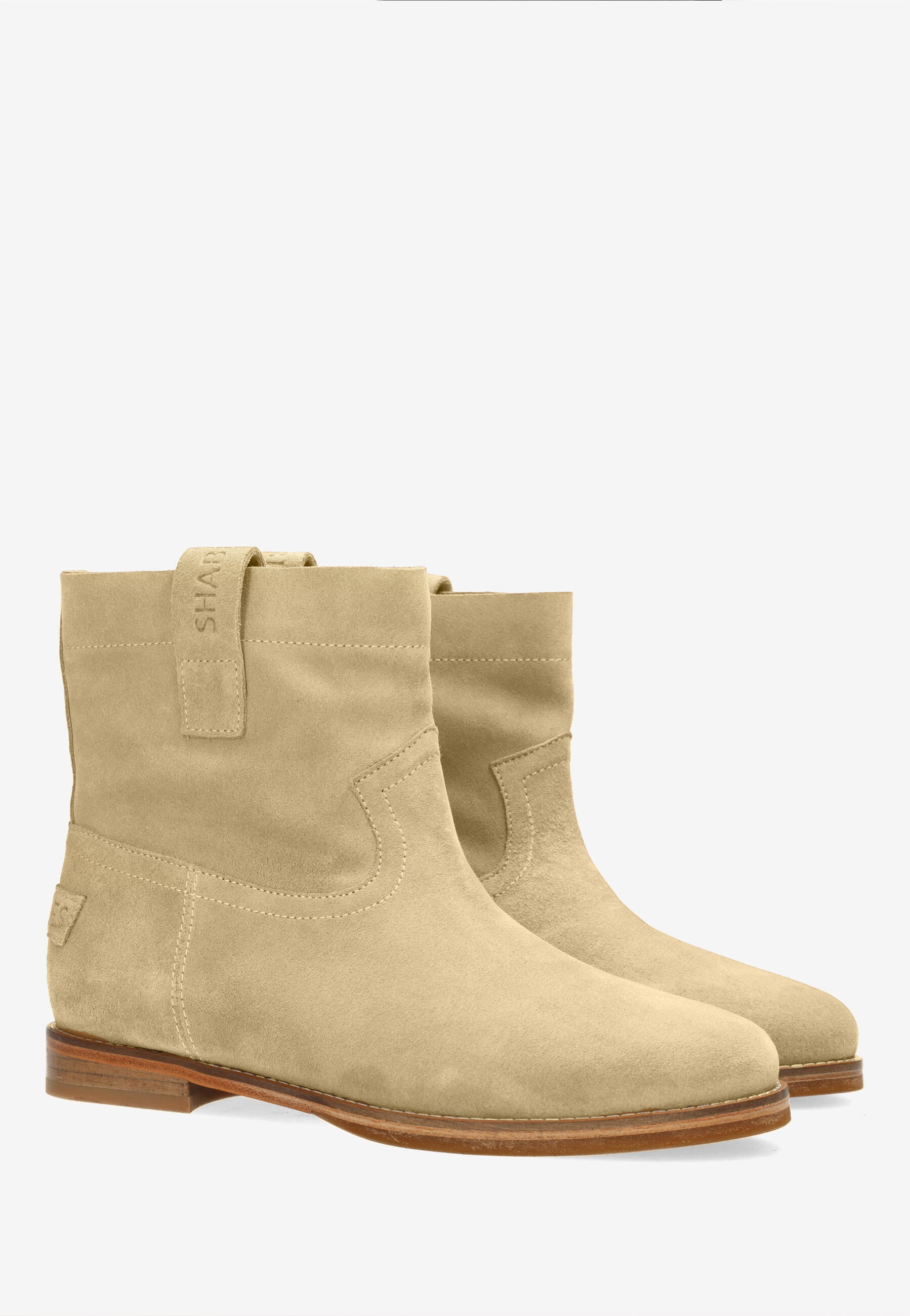 Wendy Ankle Boot Suede SH001800741 Beige