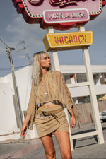 Afbeelding in Gallery-weergave laden, Laura Knitted Top MGR12608BR Brown
