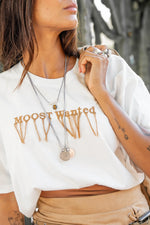 Afbeelding in Gallery-weergave laden, Skye Fringe Tshirt MMI12604OW Off White
