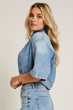 Afbeelding in Gallery-weergave laden, Mauve (Jacket) SS261.266359 D198 Light Indigo
