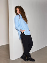 Lade das Bild in den Galerie-Viewer, BCBeate Barrel Pant 41096 Black
