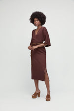 Afbeelding in Gallery-weergave laden, Dress VGG-M2487A Moka
