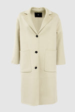 Afbeelding in Gallery-weergave laden, Celine Wool Coat 1114 Birch
