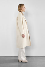 Afbeelding in Gallery-weergave laden, Celine Wool Coat 1114 Birch
