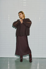 Afbeelding in Gallery-weergave laden, WBLElvira LS Blouse 1797 Aubergine
