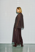 Afbeelding in Gallery-weergave laden, WBLElvira LS Blouse 1797 Aubergine
