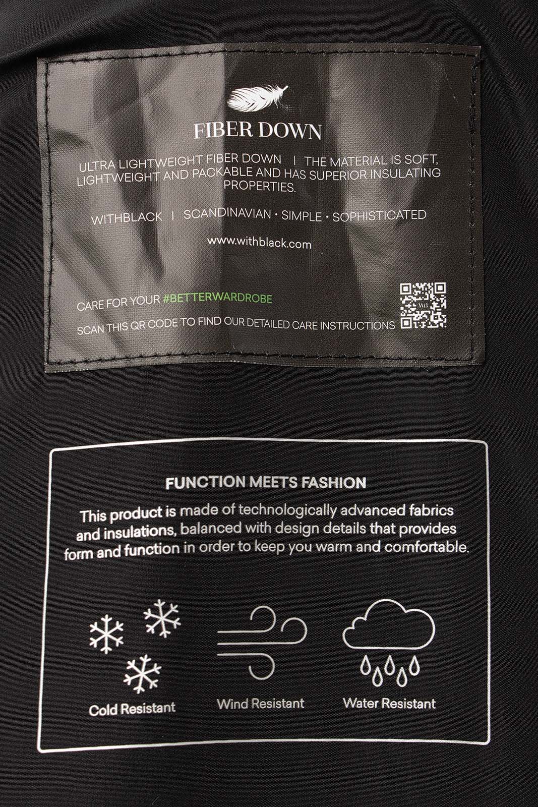 WBLGlorian Long Puffer Coat 1412 Black