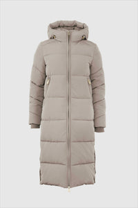 WBLGlorian Long Puffer Coat 1412 Frosted Almond