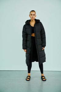 WBLGlorian Long Puffer Coat 1412 Black