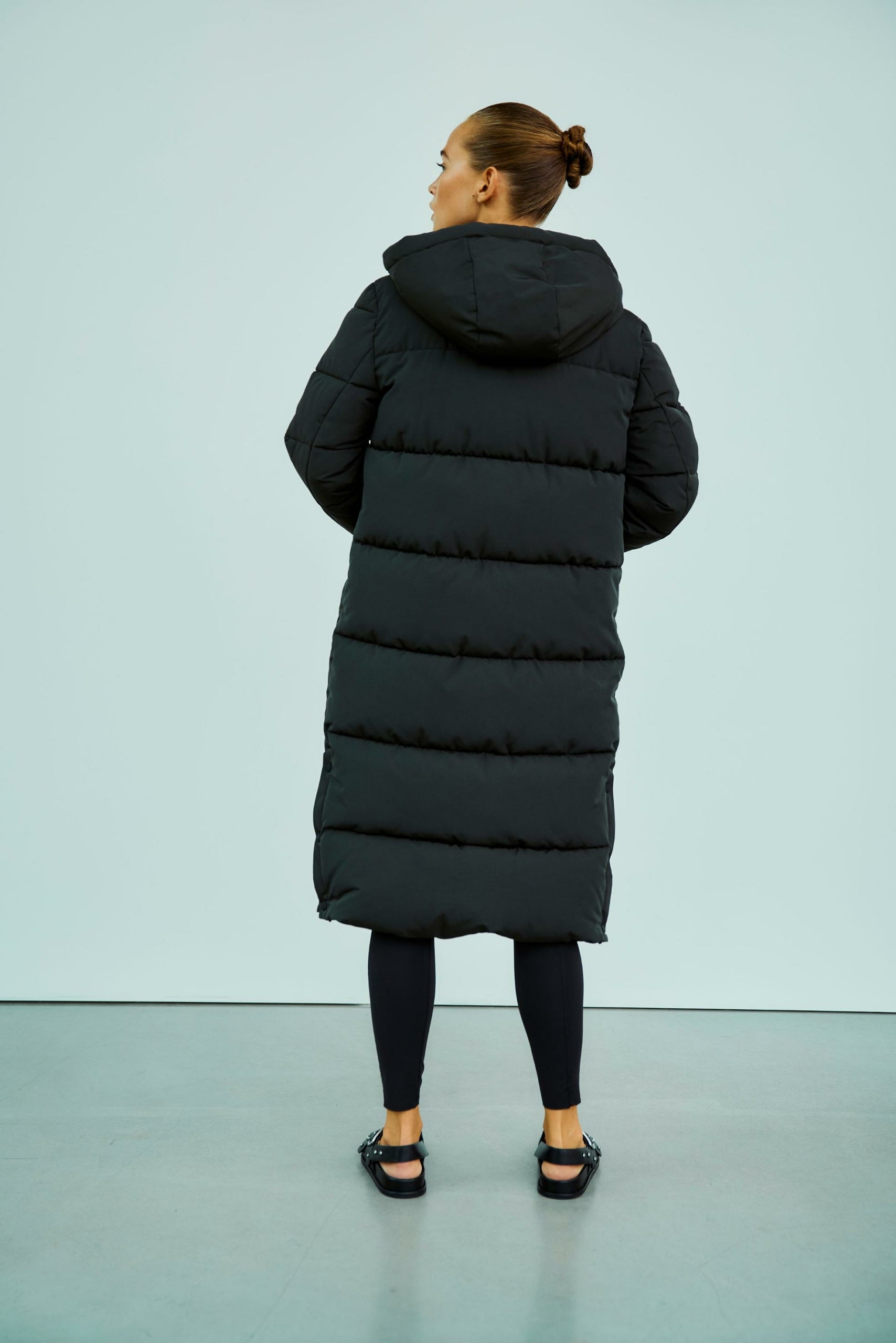 WBLGlorian Long Puffer Coat 1412 Black