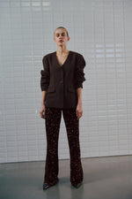 Load image into Gallery view,WBLJuana Tailored Blazer 1896 Dark Brown

