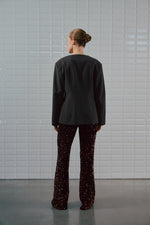 Load image into Gallery view,WBLJuana Tailored Blazer 1896 Dark Brown
