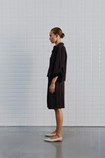Afbeelding in Gallery-weergave laden, WBLPaddie Sateen Bermuda 1711 Chocolate
