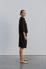 Afbeelding in Gallery-weergave laden, WBLPaddie Sateen Bermuda 1711 Chocolate
