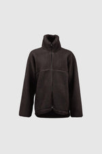 Lade das Bild in den Galerie-Viewer, Pernille Pile jacket 0629 Dark Brown
