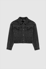 Afbeelding in Gallery-weergave laden, WBLTekla Denim Jacket 1167 Grey Washed Denim
