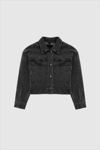 WBLTekla Denim Jacket 1167 Grey Washed Denim