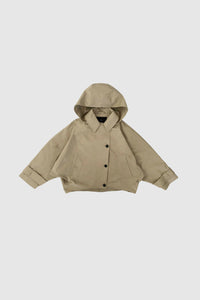 WBLAlaia Hooded Jacket 1393 Dark Sand
