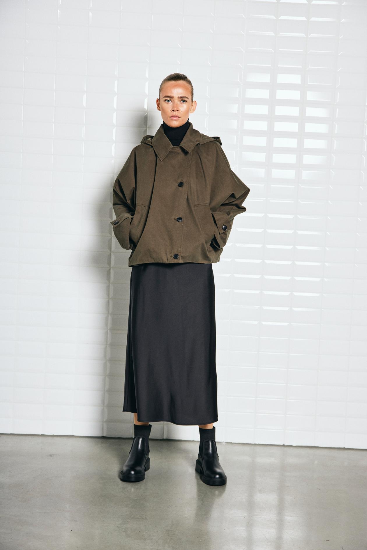 WBLAlaia Hooded Jacket 1393 Midnight Green