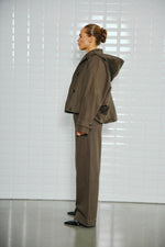 Afbeelding in Gallery-weergave laden, WBLAlaia Hooded Jacket 1393 Midnight Green
