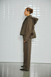 WBLAlaia Hooded Jacket 1393 Midnight Green