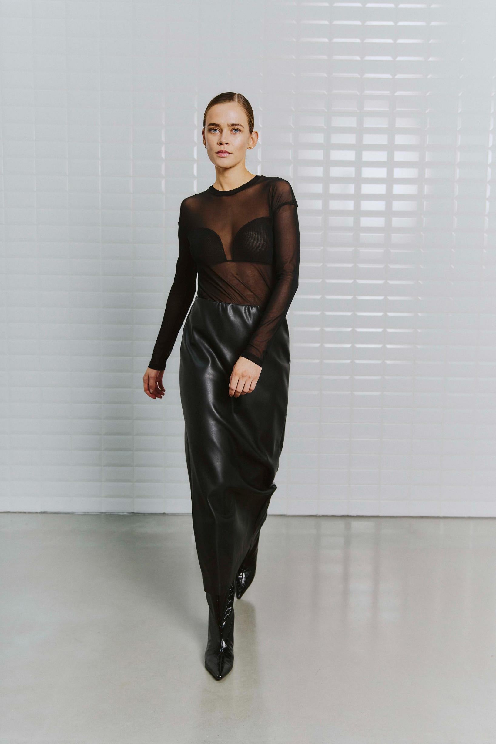 WBLasta LS Mesh Top 863 Black