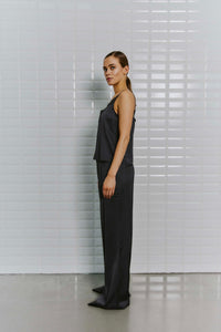 WBLDagmar Sateen Pant 1511 Dark Grey