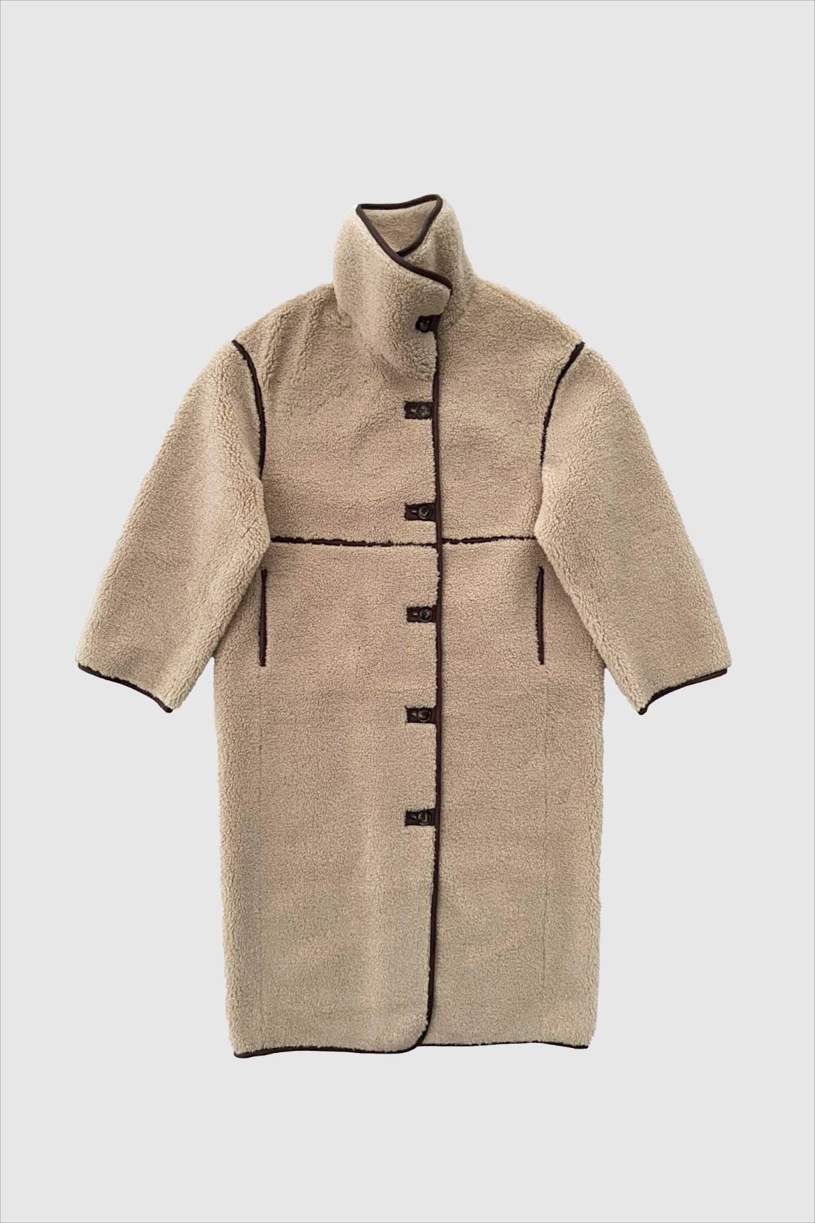 WBLDajana Pile Coat 1405 Birch