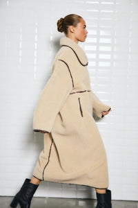 WBLDajana Pile Coat 1405 Birch