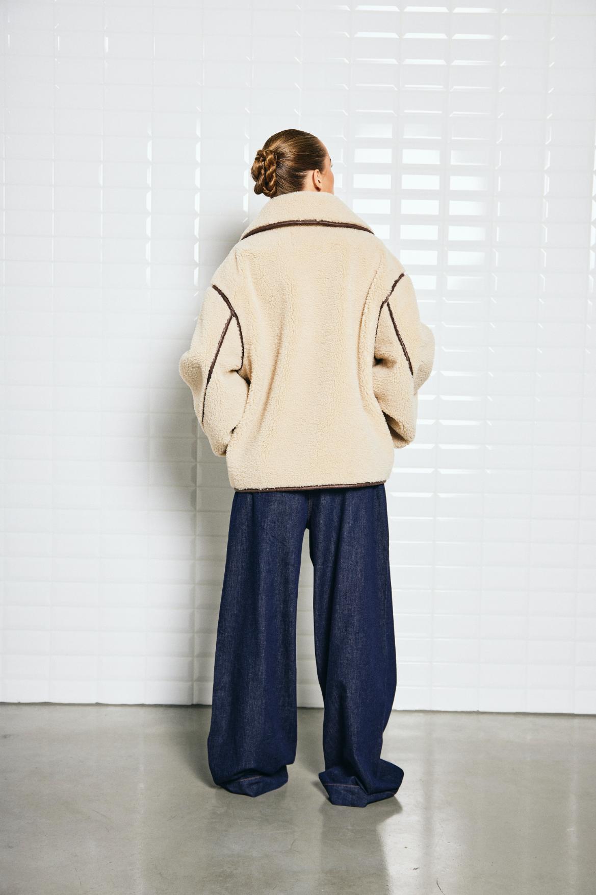 WBLDajana Pile Jacket 1410 Birch