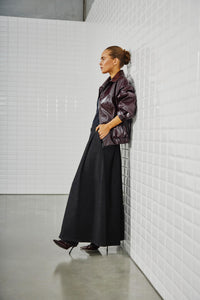 WBLGilian Vegan Jacket 1403 Windsor Wine