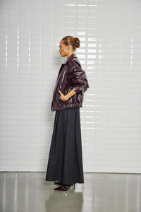WBLGilian Vegan Jacket 1403 Windsor Wine