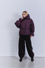 Afbeelding in Gallery-weergave laden, WBLKylie Real Down Jacket 1411 Windsor Wine
