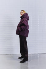 Afbeelding in Gallery-weergave laden, WBLKylie Real Down Jacket 1411 Windsor Wine
