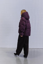 Afbeelding in Gallery-weergave laden, WBLKylie Real Down Jacket 1411 Windsor Wine
