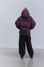 Afbeelding in Gallery-weergave laden, WBLKylie Real Down Jacket 1411 Windsor Wine
