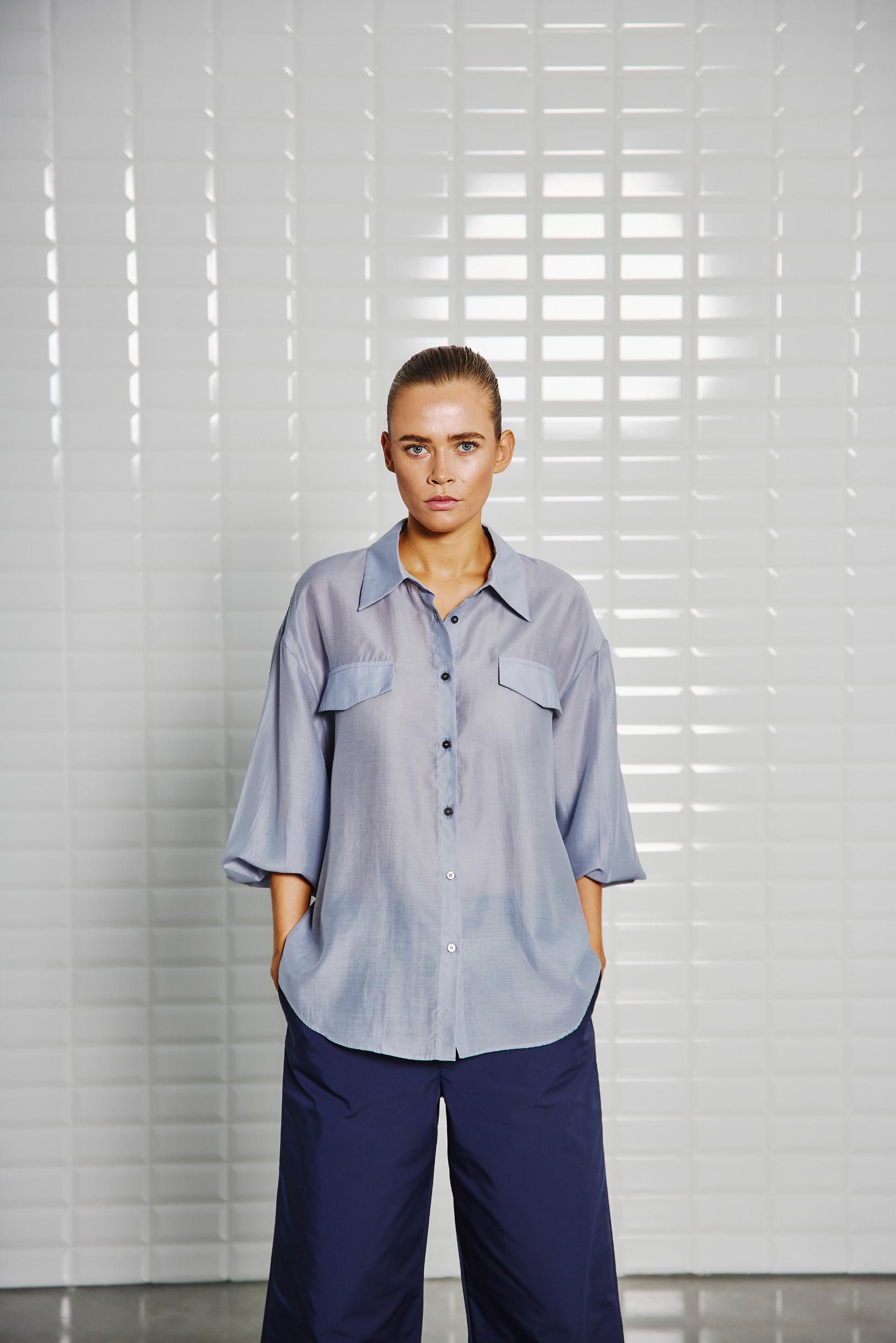 WBLLennon LS Shirt 1440 Pacific Blue
