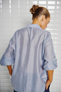 WBLLennon LS Shirt 1440 Pacific Blue
